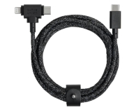 Native Union Belt Cable Duo USB-C – Lightning/USB-C cosmos - 1171492 - zdjęcie 1
